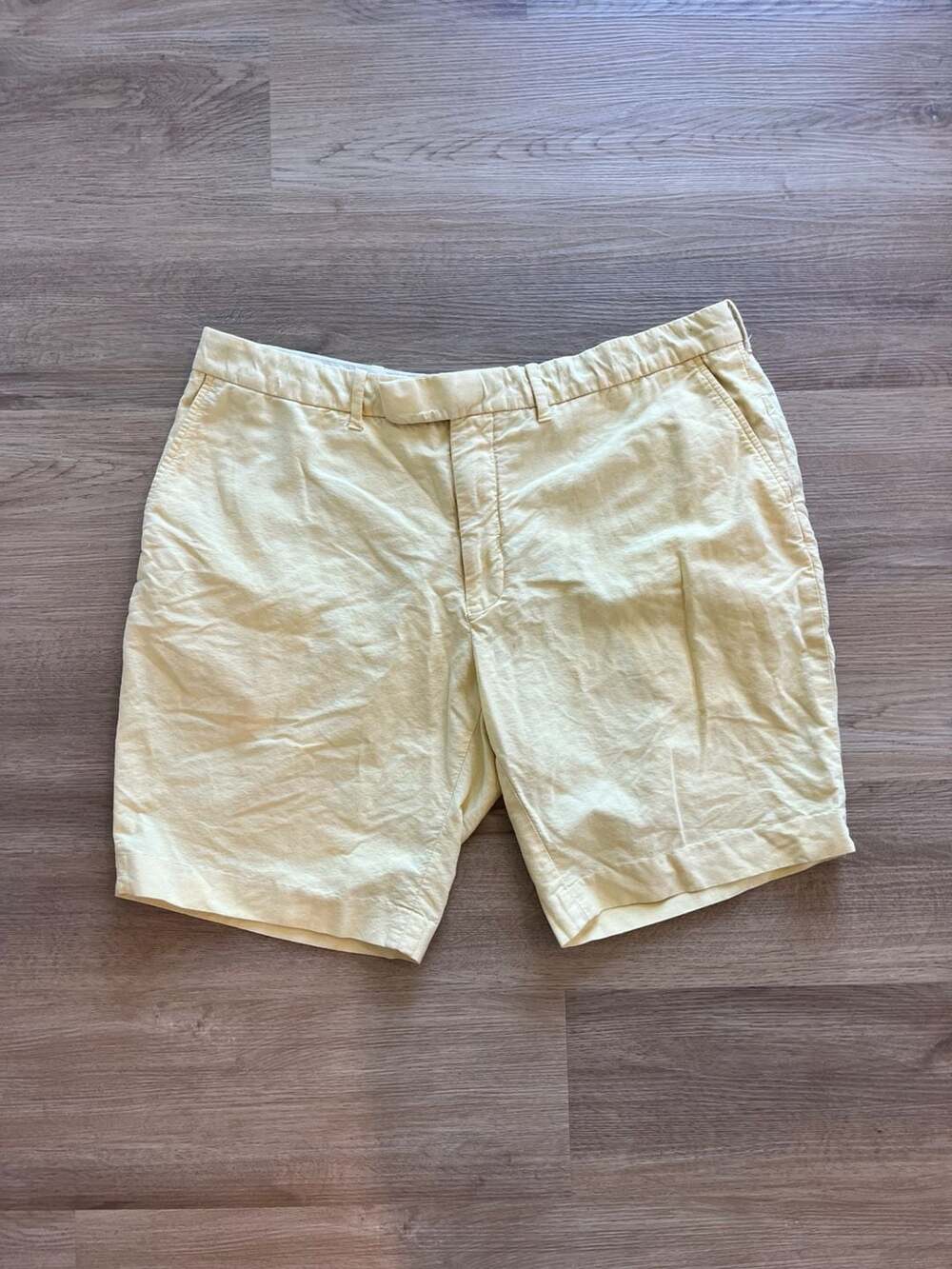 Polo Ralph Lauren, Butter Yellow, Men's Chino Shorts, Preppy, Old Money, 42